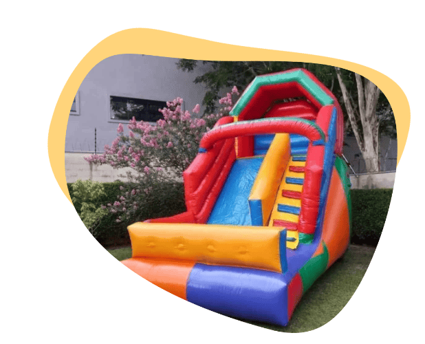 Tobogã Infável Aluguel de Brinquedos para Festa no ABC, Santo André, São Bernardo, São Paulo e São Caetano